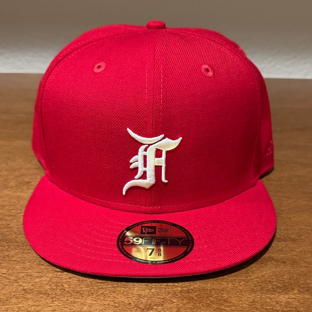 Fear of God Red Cap